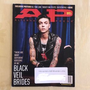 AP Magazine Andy Biersack of Black Veil Brides